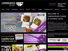 Tablet Screenshot of lemongrasscitywest.ie
